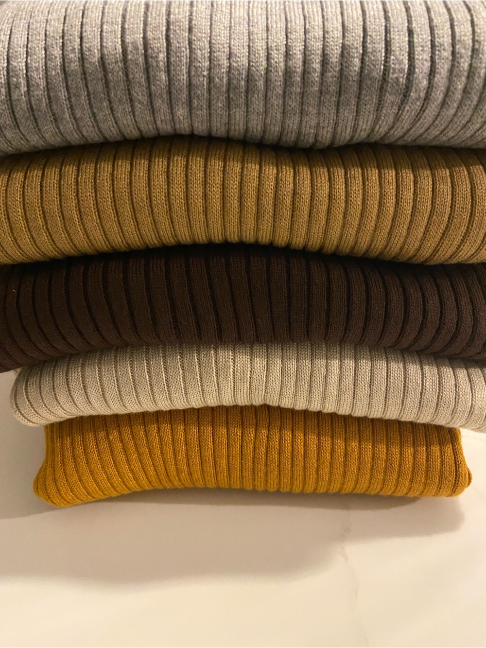 LCR Black Edition Ribbed Turtleneck Camel Multi colors. Please choose your color